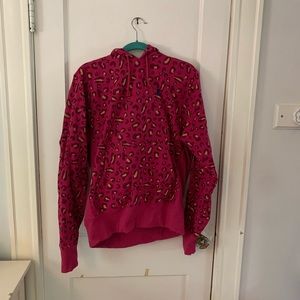 Champion leopard print sweatshirt